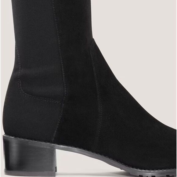 Stuart Weitzman suede Reserve Boot size 8.5 B NWT $795 - Picture 4 of 9